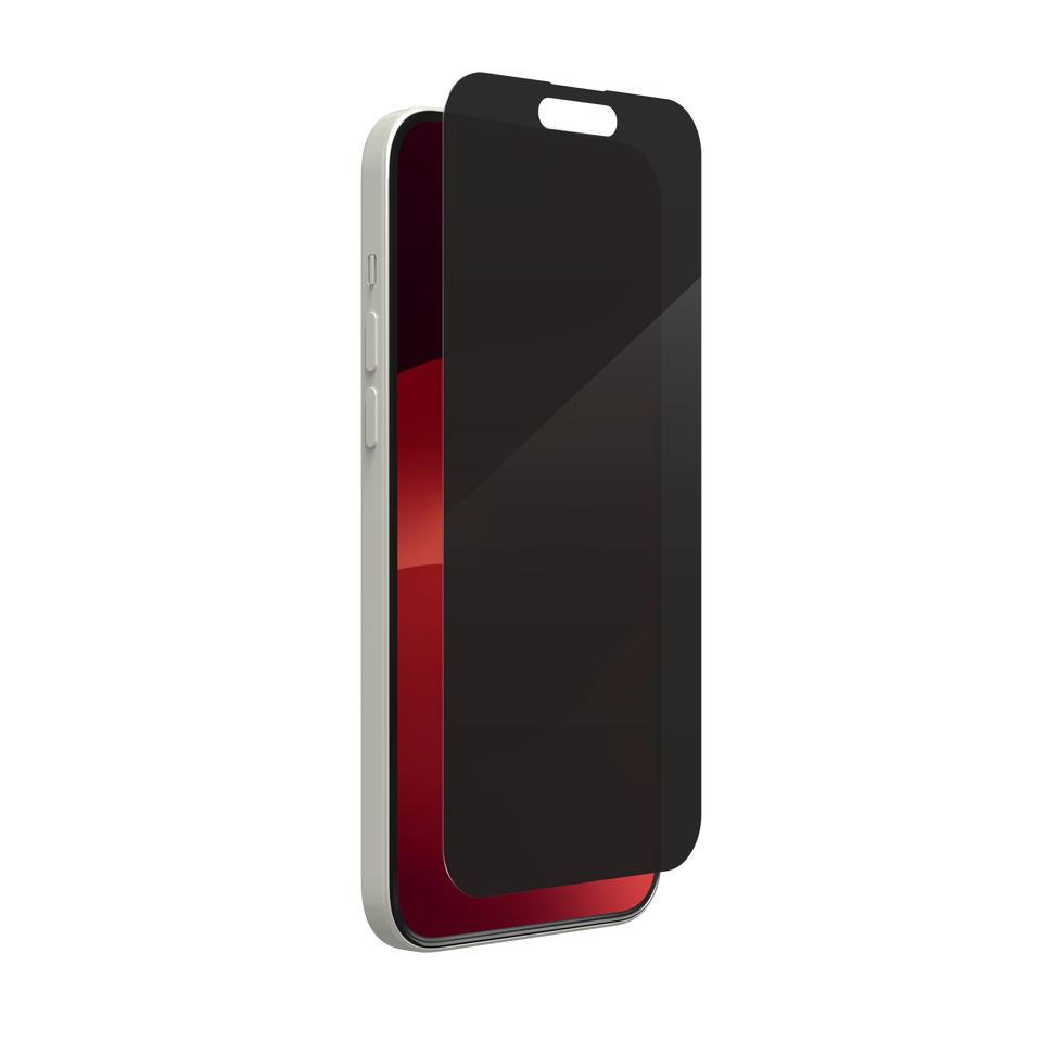 Glass Elite Privacy 360 IPhone 15 Plus Screen Protector ZAGG